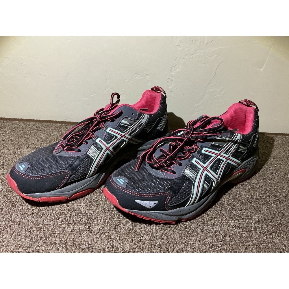 ASICS GEL-Venture 5 Low Black Women‎ Running Shoes US 9 EU 40.5 T5N8N A670617 YV